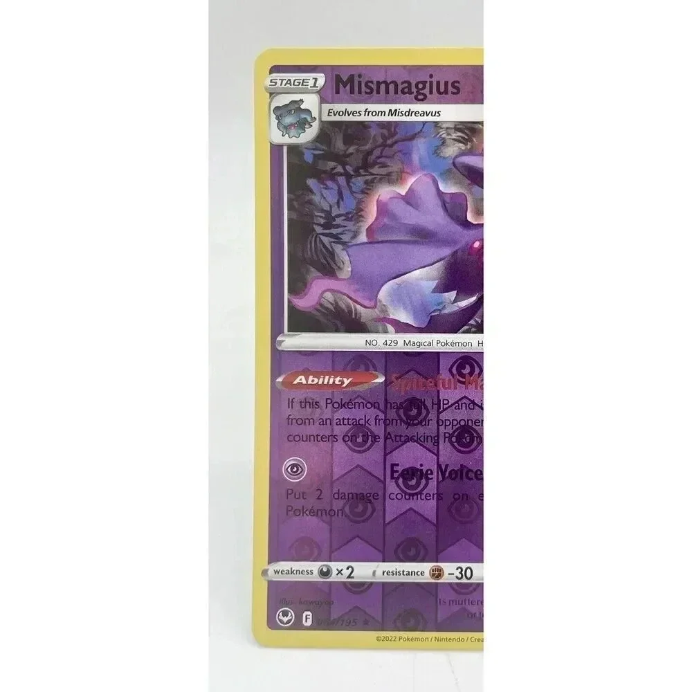 Mismagius Silver‎ Tempest 064/195 Pokemon TCG Reverse Holo Mint Unplayed